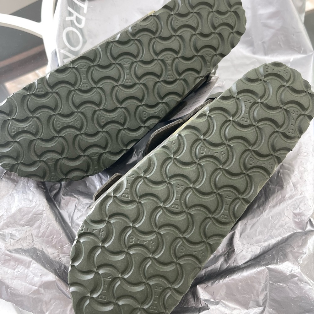 BIRKENSTOCK Milano Camo Birko Flor Sandal Army camouflage sandal 7 - 7.5 size 38 - Picture 3 of 12